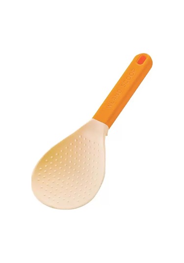 Cbtx Yapışmaz Pratik Pirinç Pilav Kaşığı Kepçesi Turuncu