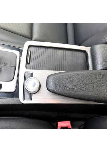 Besthome1 Mercedes W204 Sol Sürüş C180/c200 Konsol Kol Dayama Su Bardaklıklı Dekoratif Panel Kapak Yenileme Aksesuarı