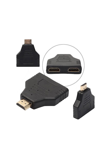 2 Port Hdmi Çoklayıcı Switch - 2 Giriş 1 Çıkış Çoğaltıcı Hub