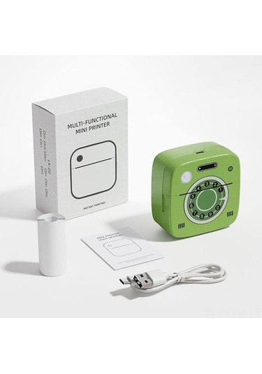 Pazly Mini Cep Yazıcı: Taşınabilir Termal Etiket Makinesi, Bt Kablosuz, Android/ios Uyumlu, Fatura/not Çıkartma, Scrapbook Gümüş Gümüş