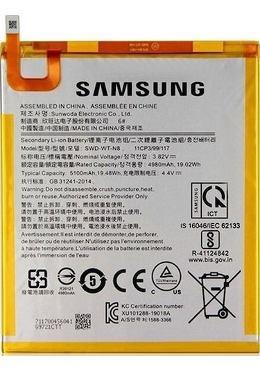 Samsung Uyumlu T220 Tablet Batarya Servis