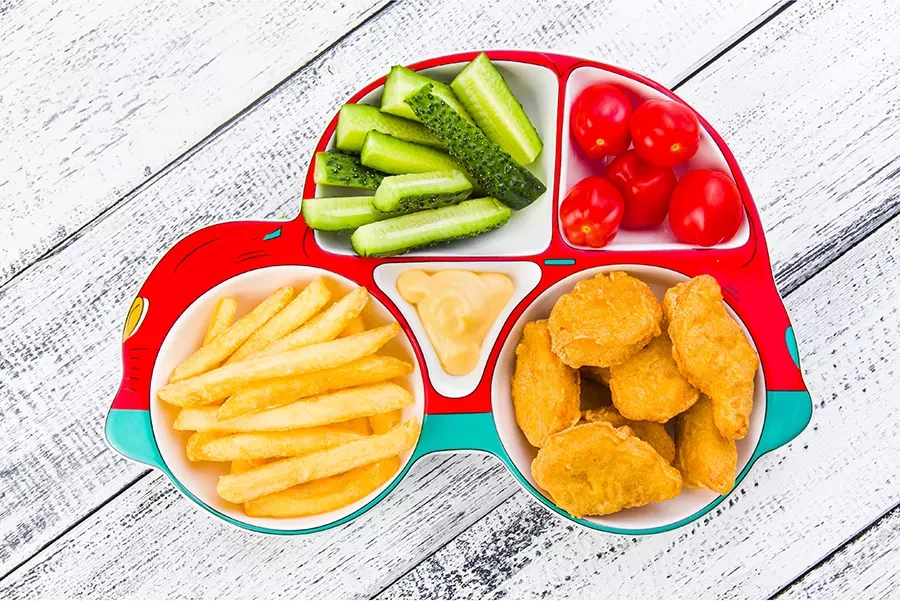 Elan Gallery Tabak - Menaşniye "makine", 5 Bölmeli 11698259 Kırmızı