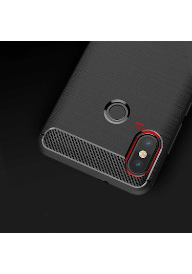 Xiaomi Mi 8 Se Kılıf Zore Room Silikon Kapak Siyah
