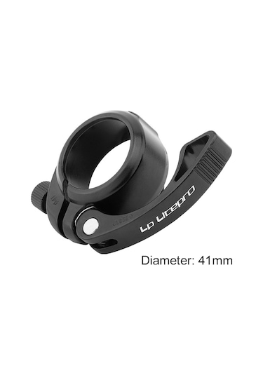 Neevoyu Alüminyum Bisiklet Oturma Tüp Klembi 41mm Çap 33.9mm Oturma Tüpü İçin Kırmızı Kolay Kurulum Kırmızı