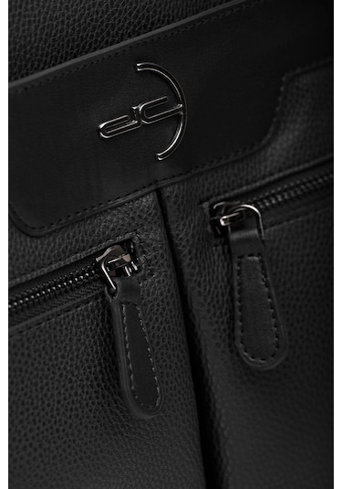 Erkek Basic Evrak Çantası Floater Desenli Siyah 116021 Siyah