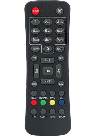 Magbox Exclusive Uydu Alıcı Kumandası 2303-B4