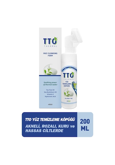 Tto Çay Ağacı Özlü Aplikatörlü Yüz Temizleme Köpüğü 200 ML
