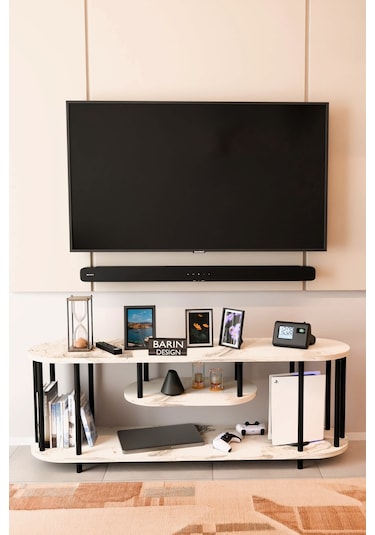 Modern Tv Ünitesi Ahşap Raflı 2 Katlı Televizyon Sehpası Minimalist,dayanıklı, Fonksiyonel Tv Standı Beyaz Mermer Modern Tv Ünitesi Ahşap Raflı 2 Katlı Televizyon Sehpası Minimalist,dayanıklı, Fonksiyonel Tv Standı Beyaz Mermer