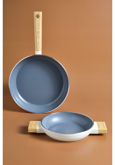 Karaca x Refika Swiss Crystal Creamy Wood Tava Sahan Set