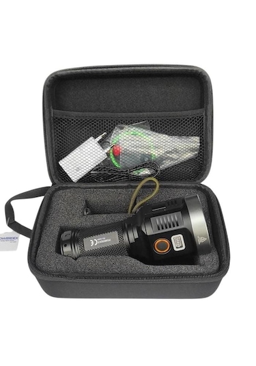 Powerdex Pd-12000 40w Profesyonel El Feneri Siyah