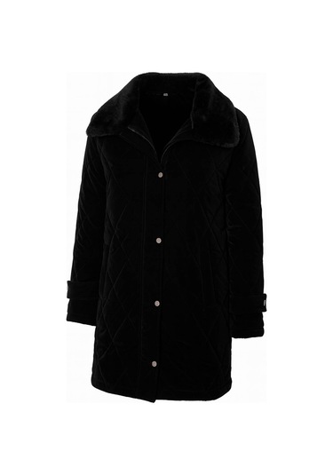 Trender Siyah Kadın Mont 7 Siyah