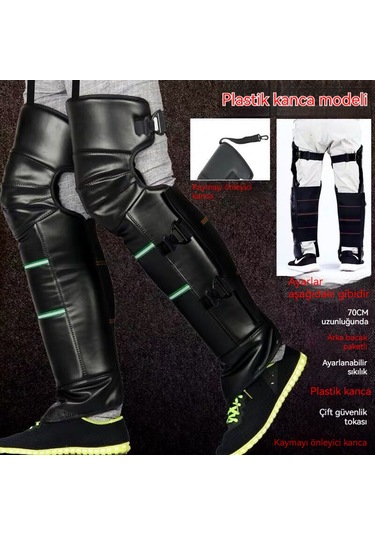 Motosiklet Diz Pedleri Açık Sıcak Rüzgar Geçirmez Bisiklet Titanium