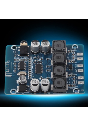 Yaozixa Tpa3118 Dijital Bluetooth Güçlendirici Kartı - 2x30w, 3.5mm Aux Girişi, 4-8 Ohm Hoparlör Desteği