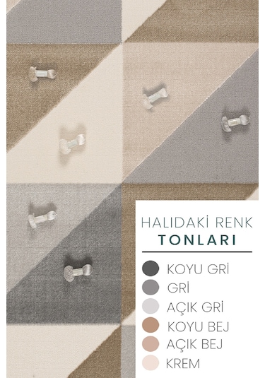 Konfor Halı Konfor Modern Dokuma Notta 1100 Yolluk Halı
