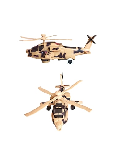 Oyuncak Askeri Helikopter: Işıklı, Sesli Ve Hareketli Macera Eni:30cm.