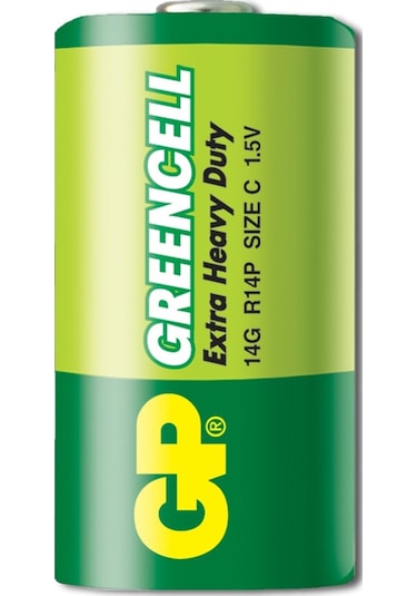 Gp Gp14G-2S2 Çinko Karbon Orta Boy C Pil 2 x 12'li