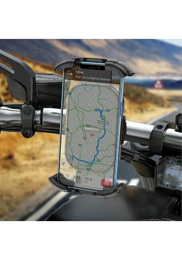 Exenar Bisiklet Telefon Tutucusu Siyah