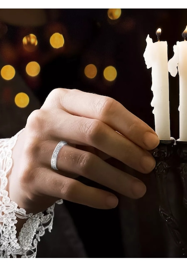 Zolotoj Merkurij Kadınlar İçin Hristiyan Tasarımı "kurtar Ve Koru" Gümüş Yüzük 50428198 Gri