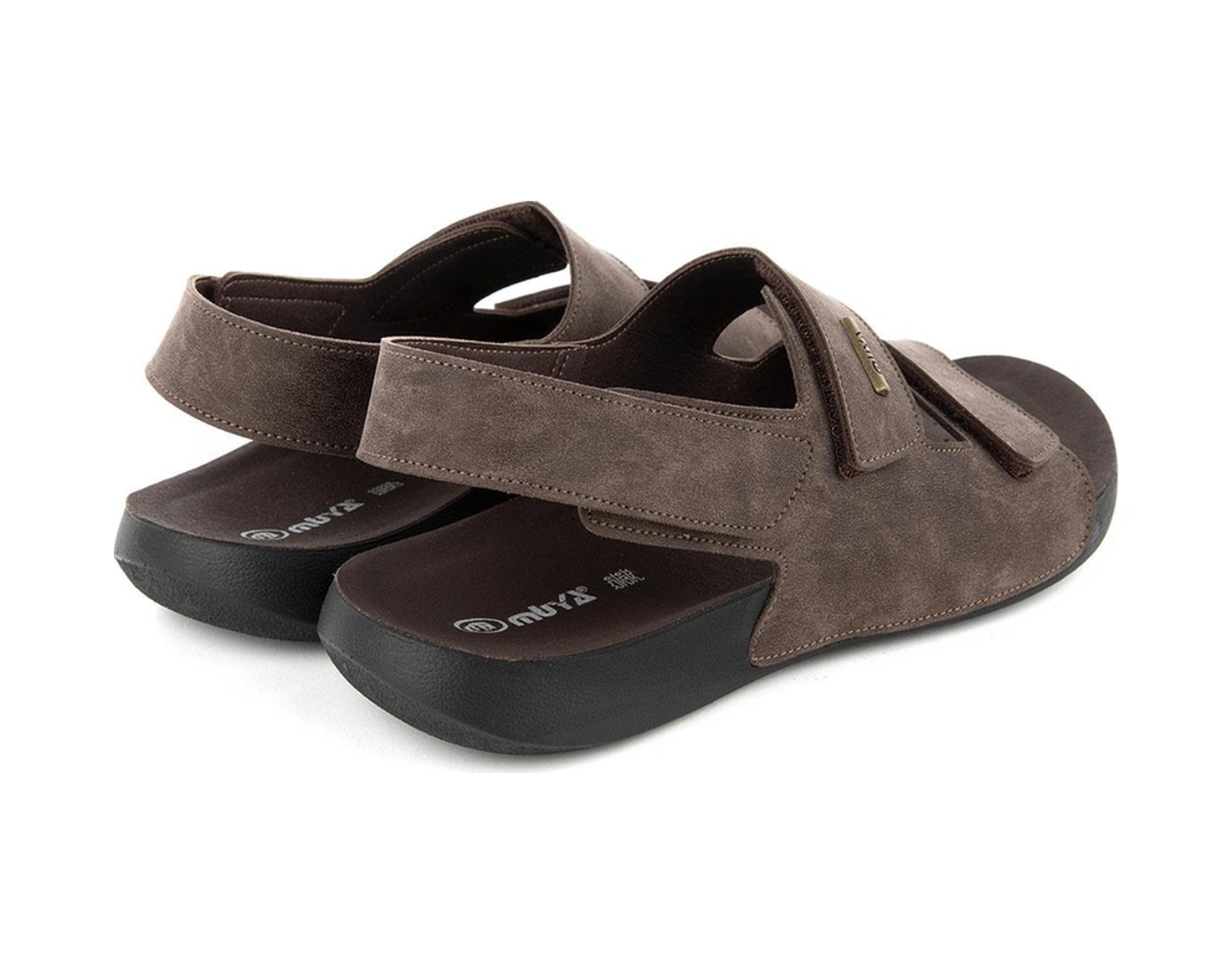 Muya Avada Anatomik Taban Erkek Sandalet Kahve