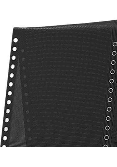 Suntek Veranda Plaj Askılı Sandalye Arka Bahçe Için Nefes Siyah