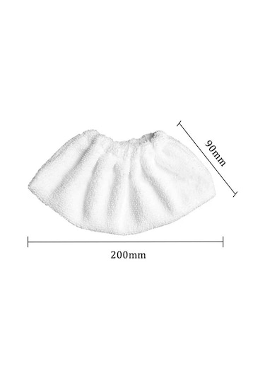 Hfambition Karcher Easyfix Sc2-sc5 Buharlı Temizleyici İçin 6 Adet Buhar Ped Ve 8 Adet Bez Örtüsü - Yüksek Kaliteli Ultra İnce Elyaf Zemin Bezi Seti 1 Adet