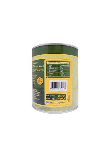 Ananas Dilimleri 8 Dilim 850 Gr