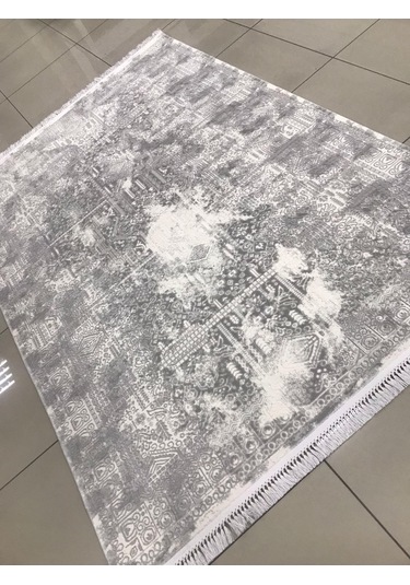 Padişah Halı Santo 77768 095 Serisi Akrilik Salon Oturma Yatak Odası Halısı Gri