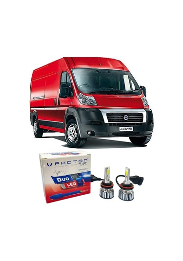 Fiat Ducato Led Xenon Uzun Far Ampulü H7 Duo Yeni Seri Beyaz 2006-2013