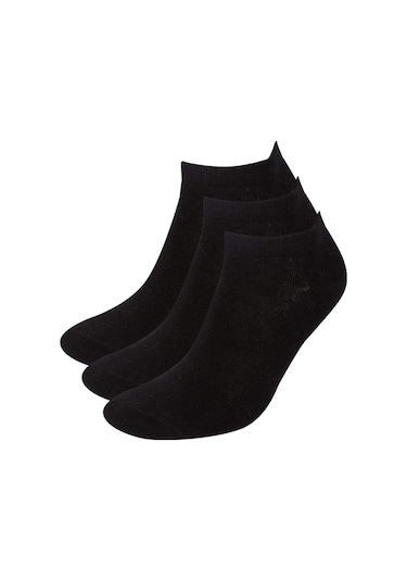 DeFacto Erkek Pamuklu 3'lü Kısa Çorap S3904AZNSBK23