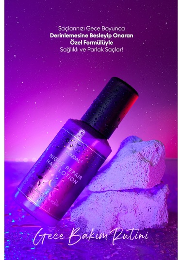 Kundal Night Repair Yoğun Onarıcı Nemlendirici ve Şekillendirici Saç Bakım Losyonu 470 ML