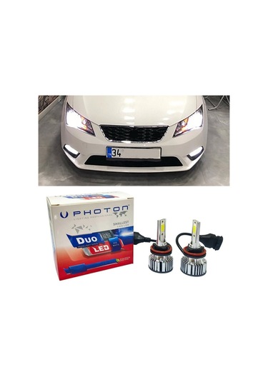 Seat Leon Mk3 Led Xenon Uzun Far Ampulü H7 Duo Yeni Seri Beyaz
