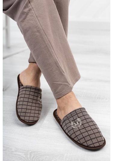 Modafrato Motif Erkek Ev Terliği 3'lü 001