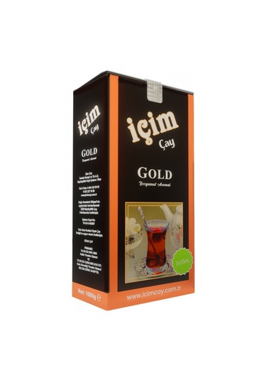 İçim Çay Gold Bergamot Aromalı 500 Gr X 4 Adet