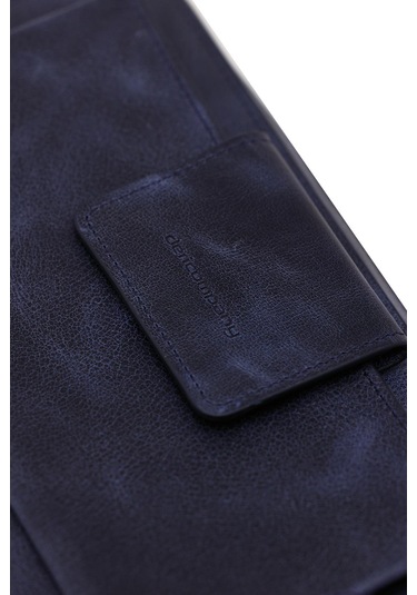 Erkek Deri Portföy Lacivert 115504 Lacivert