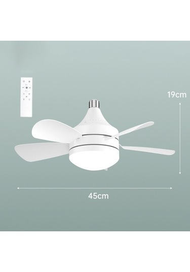 Trendooze Yatak Vantilatörü Tavan Suntek Restoran Odası Magideal Işıklı İçin Ev Hq Beyaz