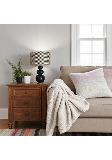 Ronald Lacivert Abajur Lacivert