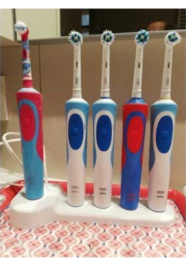 Oral-b Diş Fırçası Makina Standı Beyaz