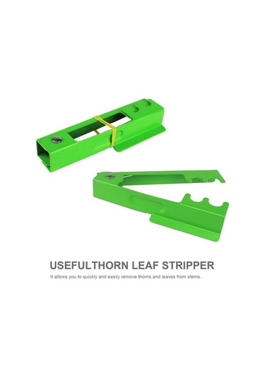 Pazly Pratik Ve Dayanıklı Çelik Gül Diken Soyucu - Tek Elle Kullanım İçin Mükemmel