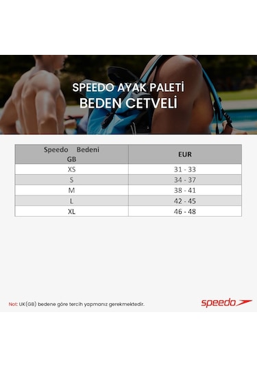 Speedo Antrenman Ayak Paleti Kırmızı