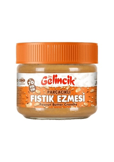 Fıstık Ezmesi Parçacıklı, Şekerli %70 320 Gr.