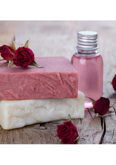 Gül Sabunu Hatay El Yapımı %100 Organik Doğal Sabun 1 Kalıp 130 G