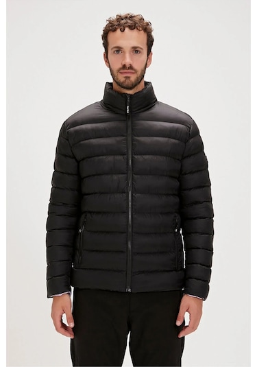 Bad Bear Boss Puffer Siyah Erkek Mont