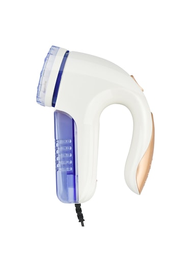 Monyee Eu Şarjlı Elektrikli Kumaş Tüylü Top Kesici - Kıyafetler, Koltuk, Perde İçin Taze Görünüm Sağlar, Çelik Bıçaklı Ve Kolay Temizlenir Beyaz