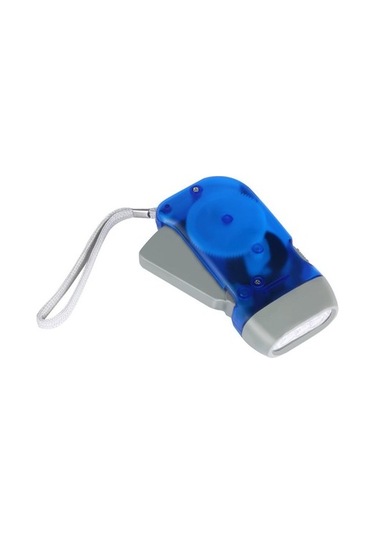 Willowhaven Led El Presleme Dinamo Krank Gücü Rüzgar El Feneri Torch Işığı Altın