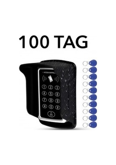 Vk-100rfıd Şifreli Kapı Kilidi + Koruyucu Kapak + 100 Adet Proximity Tag