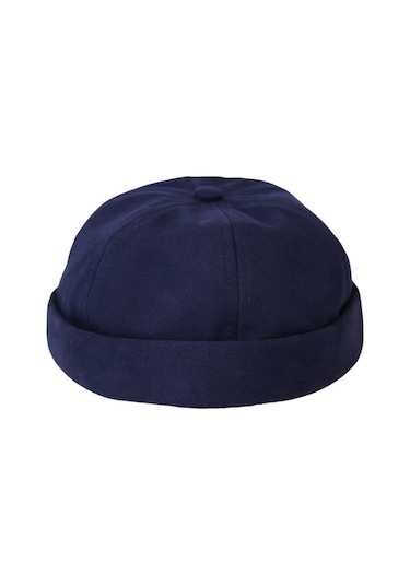 Erkek Docker Cap %100 Pamuk Katlamalı Trend Şapka