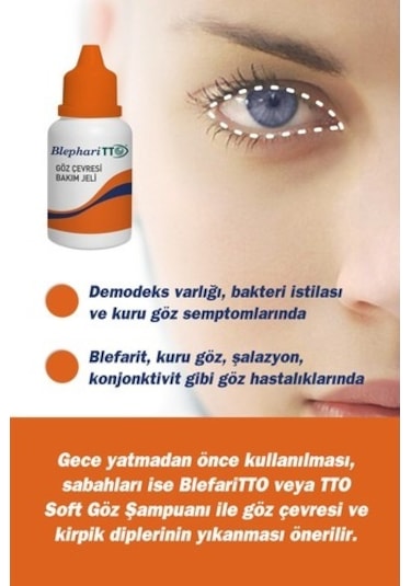 Tto Blefaritto Göz Çevresi Jeli 20ml