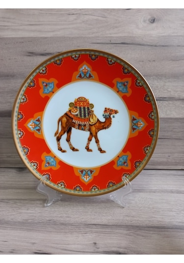 Konyax 6 Kişilik Servis Tabağı Set Çok Renkli