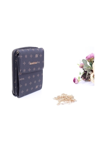 Armine 266 Kadın Baskılı Günlük Telefon & Çapraz Çanta