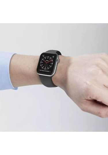 Apple Uyumlu iPhone Watch Ultra 2 9 10 Silikon Kordon Kayış S m Beden 38 40 41mm